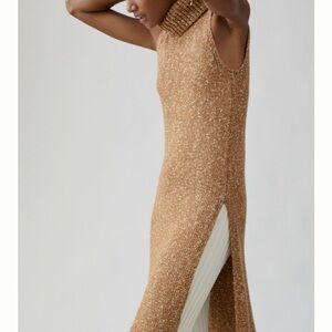 Anthropologie size small sleeveless sweater dress top